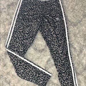 Adidas animal print leggings athleisure